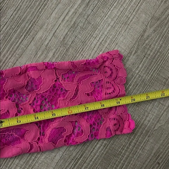 Lilly Pulitzer Bright Pink Lace Mini Dress - Picture 7 of 14